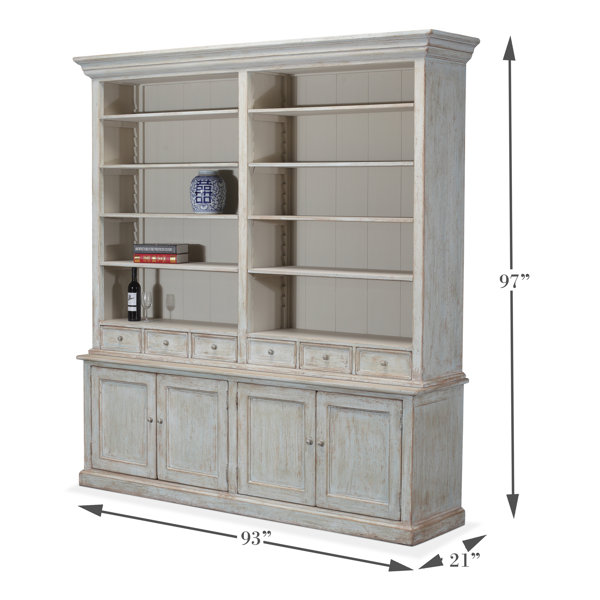 Sarreid Ltd 93'' Wide Solid Wood China Wayfair